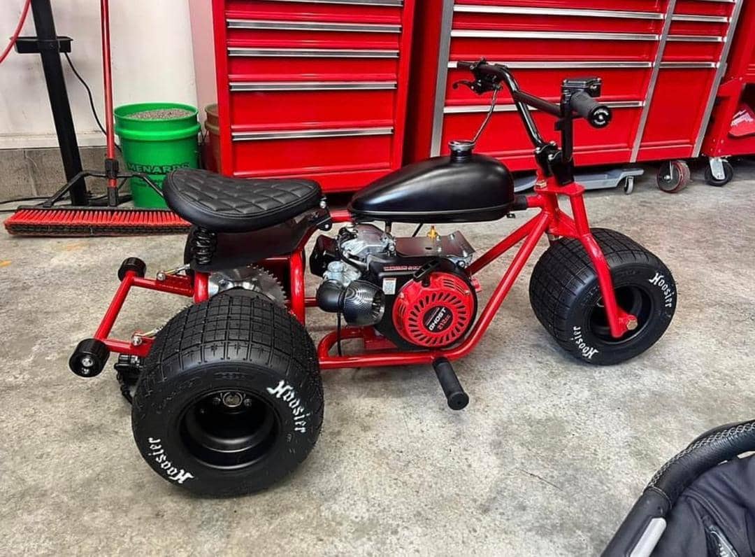 Ready To Ride Black and Red Mini Trike